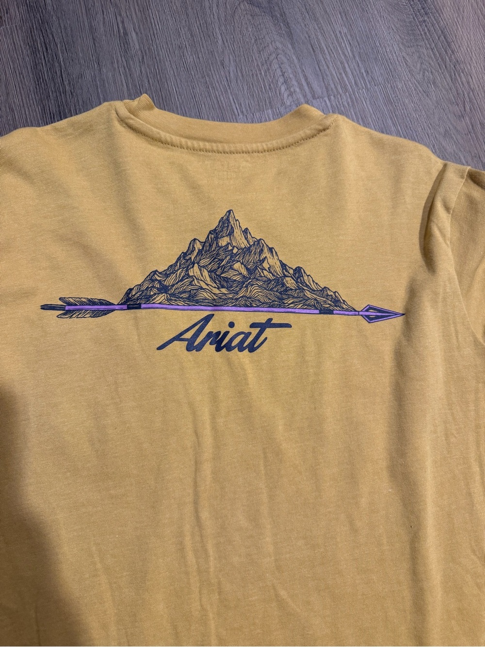 Ariat Rebar Women's Long Sleeve Pocket Tee - Mustard